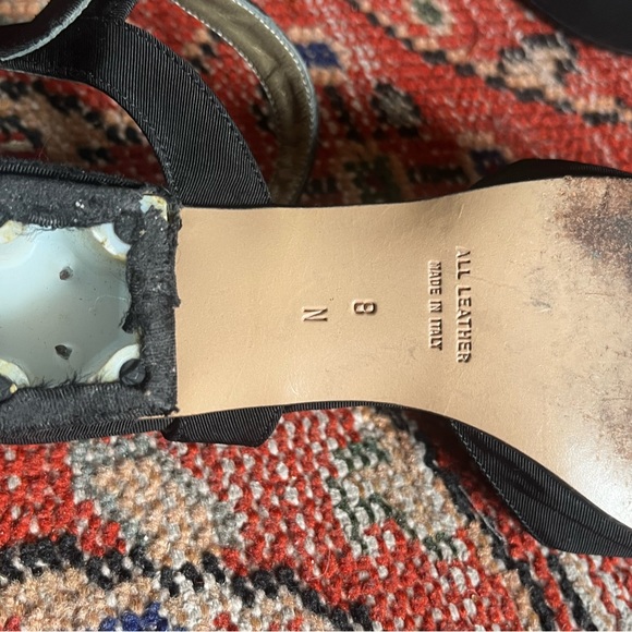 YSL Yves Saint Laurent pointed toe heels Mary Janes - Picture 7 of 11